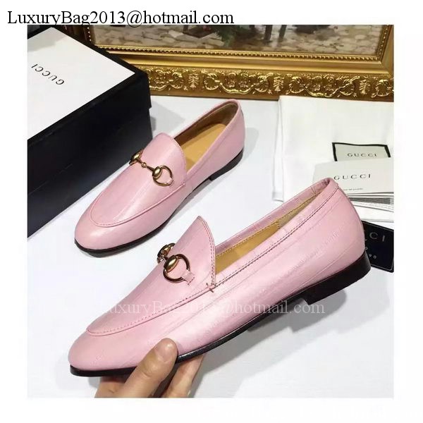 Gucci Casual Shoes Leather GG1130 Pink