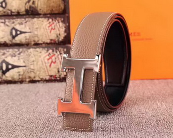 Hermes 40mm Belt H170417 Grey