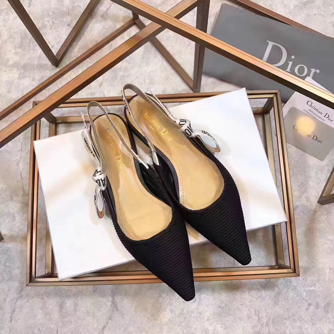 DIOR SHOES 17524 Black