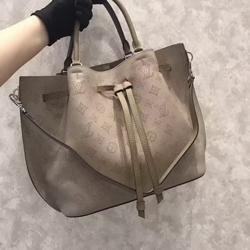 Louis Vuitton Mahina Leather GIROLATA Bag M54403 Grey