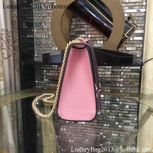 Gucci Padlock Series Gucci Signature Shoulder Bag 409486 Pink