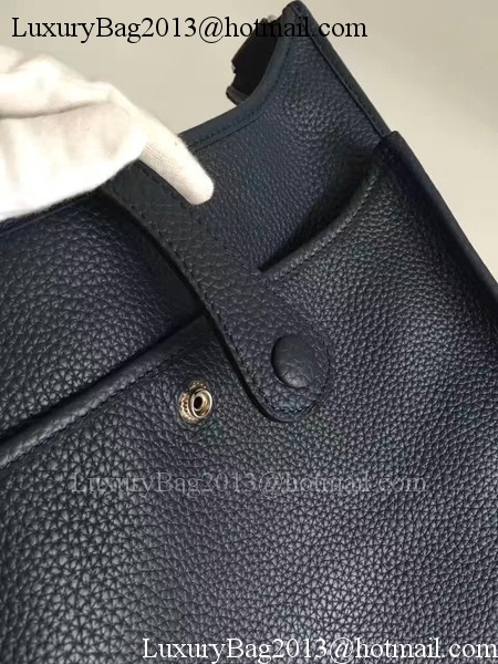 Hermes Evelyne 30cm Messenger Bag E3301 Black