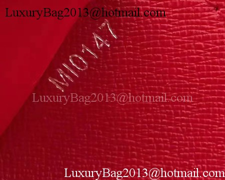 Louis Vuitton Epi Leather TWIST COMPACT WALLET M64414 Red