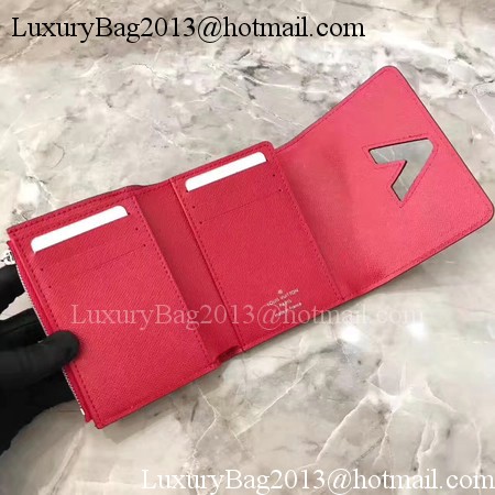 Louis Vuitton Epi Leather TWIST COMPACT WALLET M64414 Red