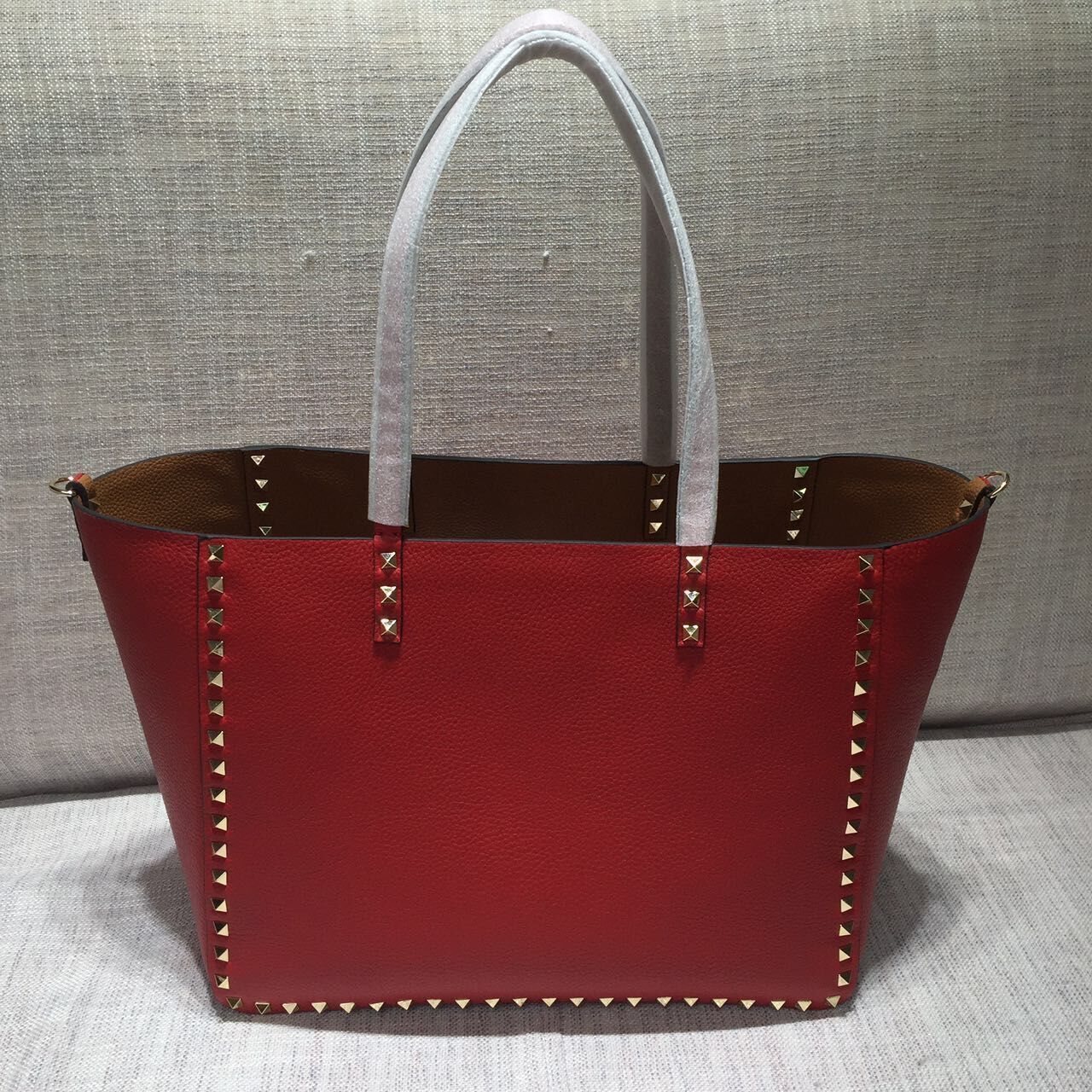 Valentino Tote Bag Original Leather 76355