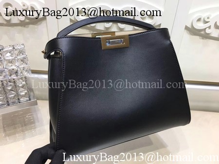 Fendi Peekaboo Bags Original Leather F3659 Black