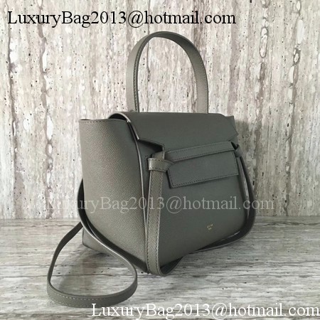 Celine Belt mini Bag Original Leather C98310 Grey