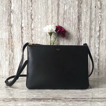 Celine Trio Crossbody Messenger Bag C55421 Black