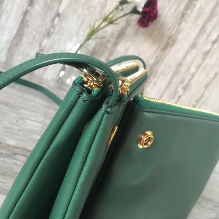 Celine mini Trio Crossbody Messenger Bag C55420 Green