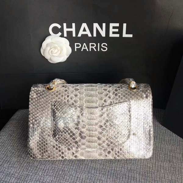 Chanel Original Python Leather Shoulder Bag CF1112U