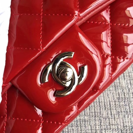 Chanel Classic Flap mini Bag Original Leather A1117 Red