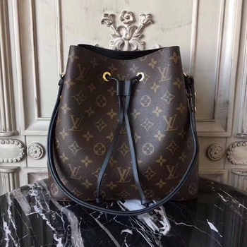 Louis Vuitton Monogram Canvas NEONOE M44020 Black