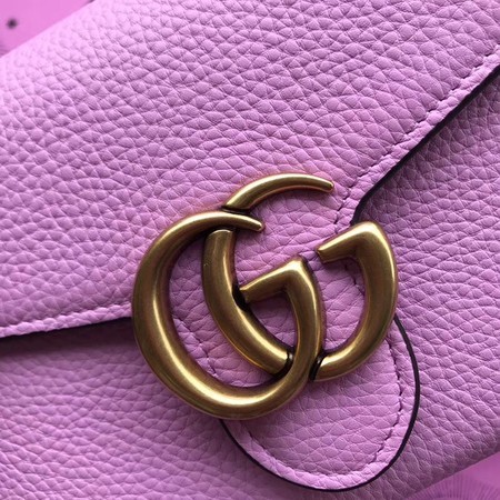 Gucci Calfskin Leather Shoulder Bag 401232 Pink