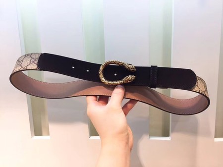 Gucci 35MM Leather Belt 414516 Black