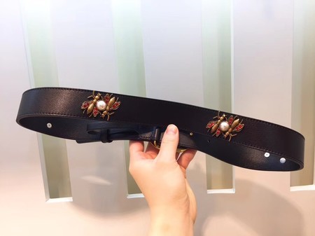 Gucci Leather Belt 414526 Black