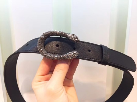 Gucci Leather Belt 414531 Black