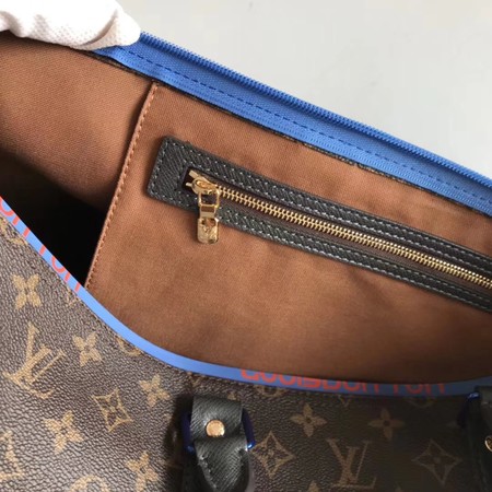 Louis Vuitton Monogram Macassar Canvas Keepall 50 Strap M43817 