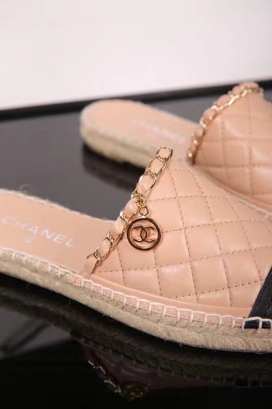 Chanel Slippers CH2284TZ Apricot