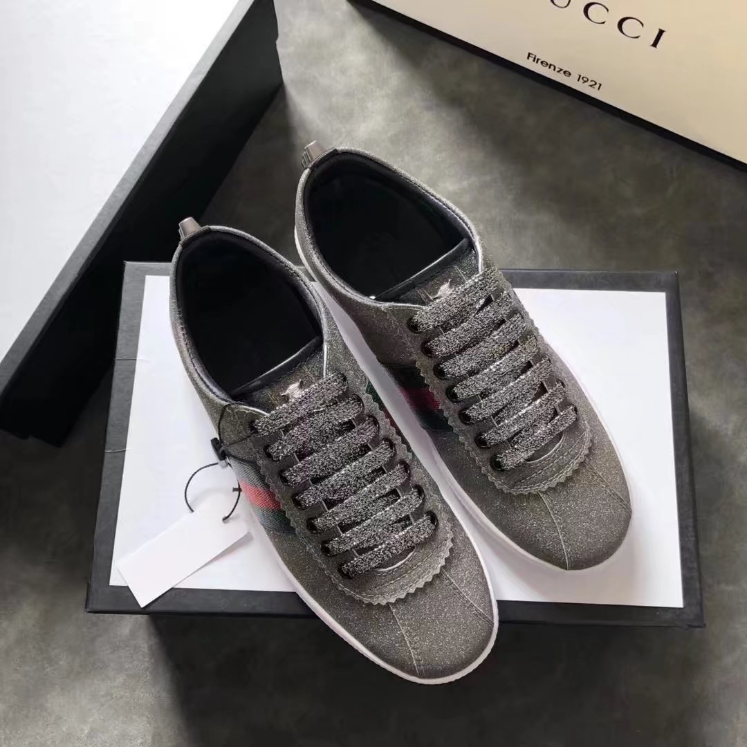 Gucci women shoes GG1302H grey