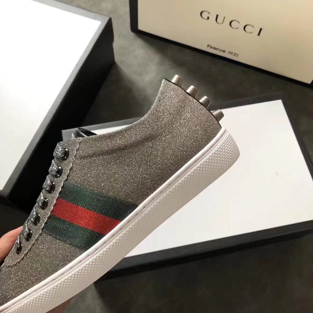 Gucci women shoes GG1302H grey