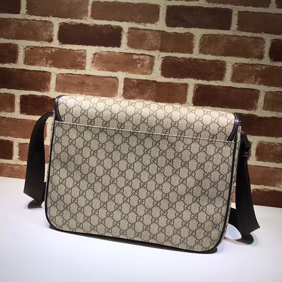 Gucci PVC GG Canvas Messenger Bag 222291 Brown