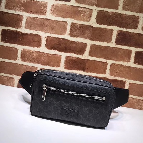 Gucci Soft GG Supreme belt bag 474293 black