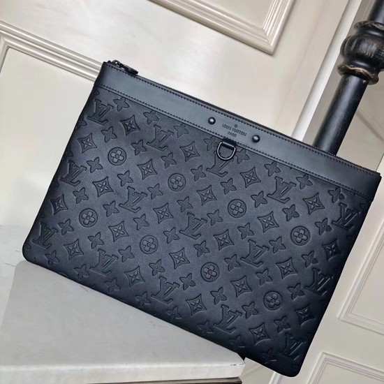 Louis Vuitton Clutch Bag POCHETTE APOLLO 62903 black