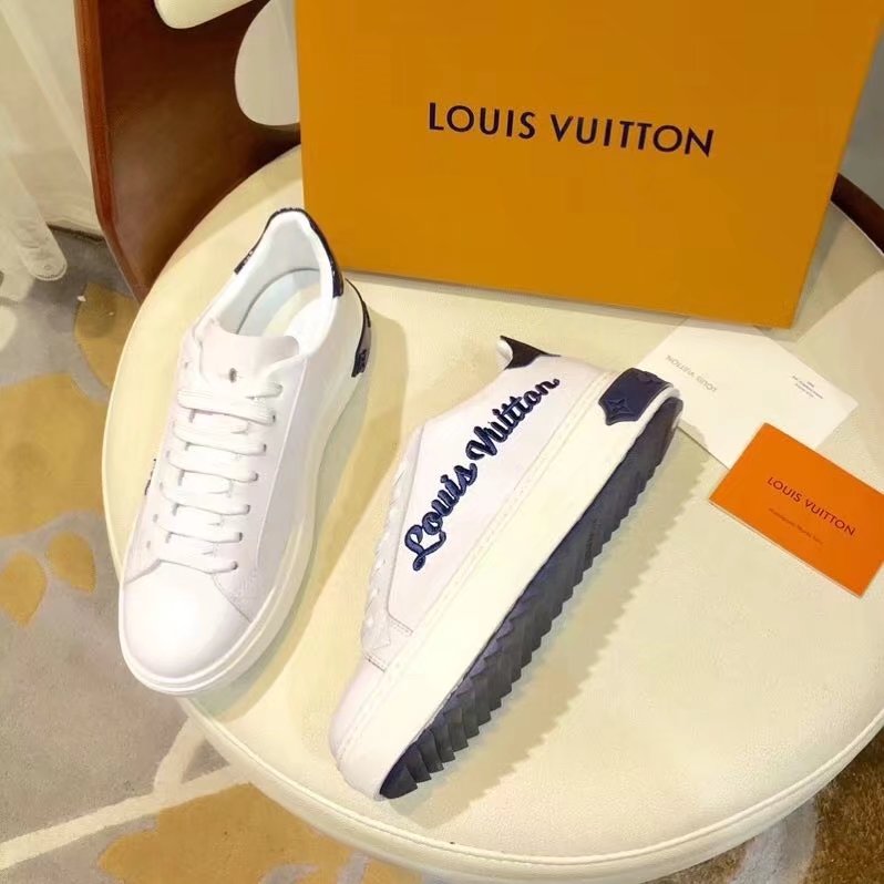 Louis Vuitton casual shoes LV880SY white&blue