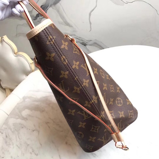 Louis Vuitton Monogram Canvas Original NEVERFULL MM M40997 red