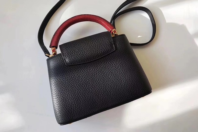 Louis Vuitton CAPUCINES MINI N94047 black&red