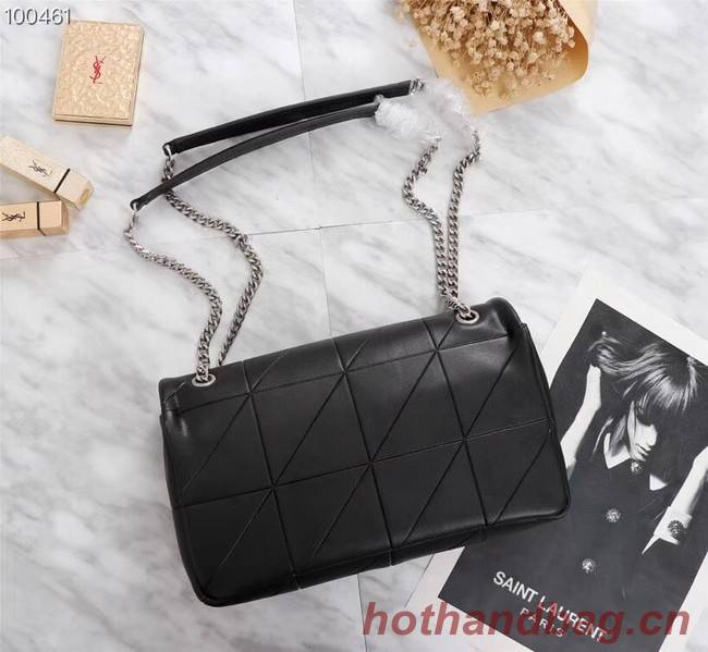 SAINT LAURENT Jamie monogram leather shoulder bag A2833 black