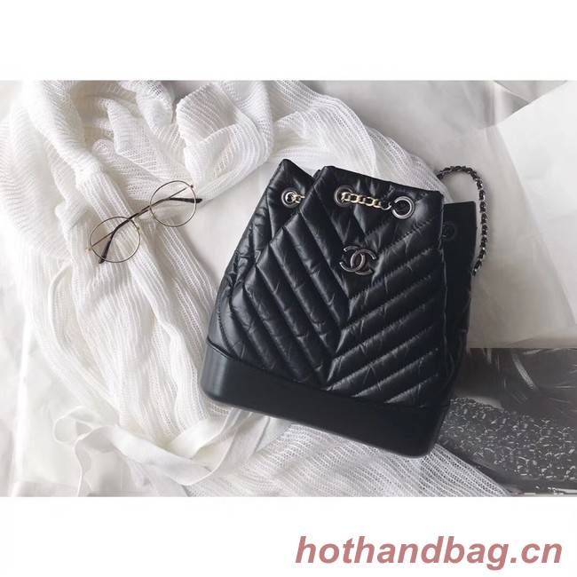 CHANEL Original Gabrielle Small Backpack A94485 black