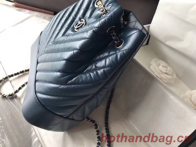 CHANEL Original Gabrielle Small Backpack A94485 blue