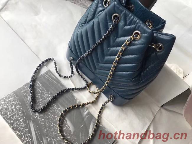 CHANEL Original Gabrielle Small Backpack A94485 blue