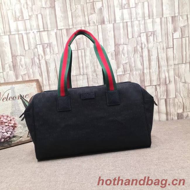 Gucci GG Supreme canvas Travelling bag 146310 black