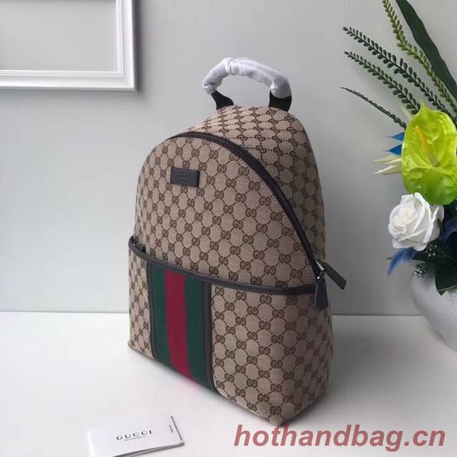 Gucci GG Supreme backpack 190278 brown