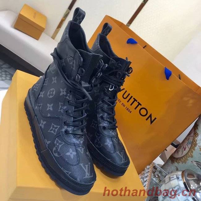 Louis Vuitton DIGITAL EXCLUSIVE HEART SNEAKER BOOT LV906SY black