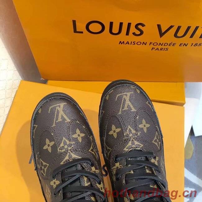 Louis Vuitton DIGITAL EXCLUSIVE HEART SNEAKER BOOT LV906SY brown