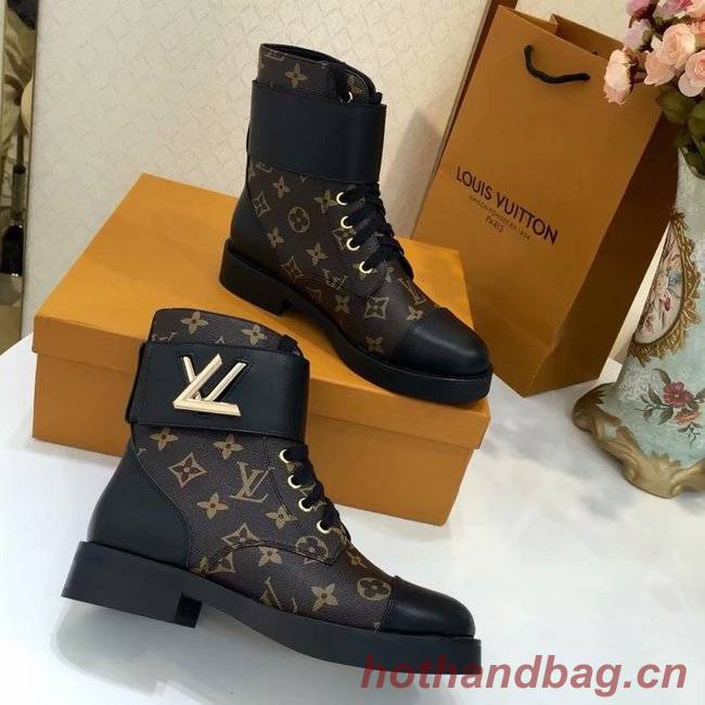 Louis Vuitton WONDERLAND FLAT RANGER LV909SY brown