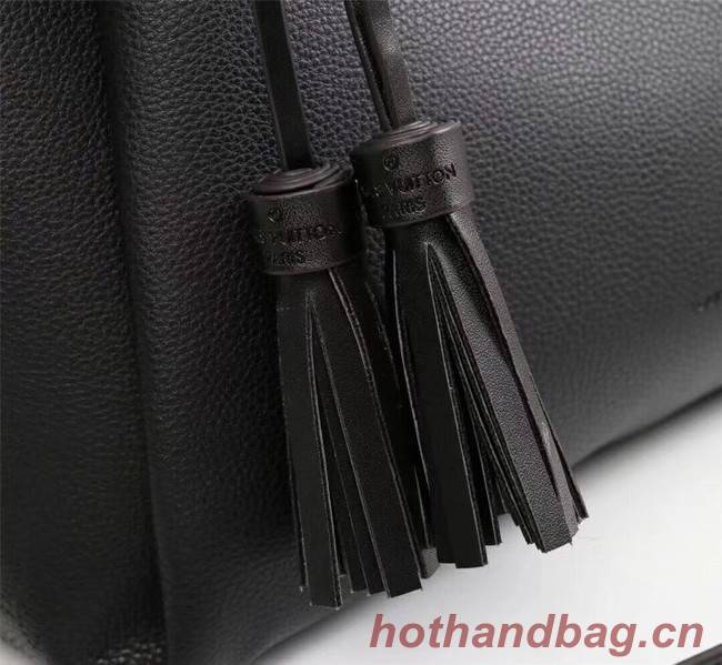 Louis Vuitton Mahina Leather HAUMEA M55030 black