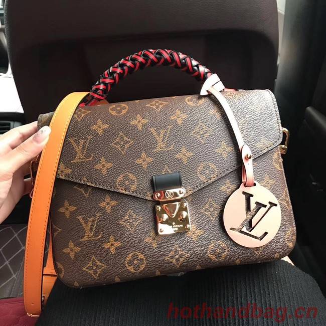 Louis vuitton original Monogram Canvas POCHETTE METIS M43984 Brown