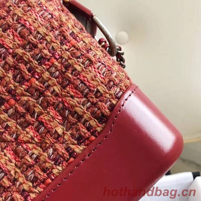 CHANEL GABRIELLE Hobo Bag Bag A93824 red