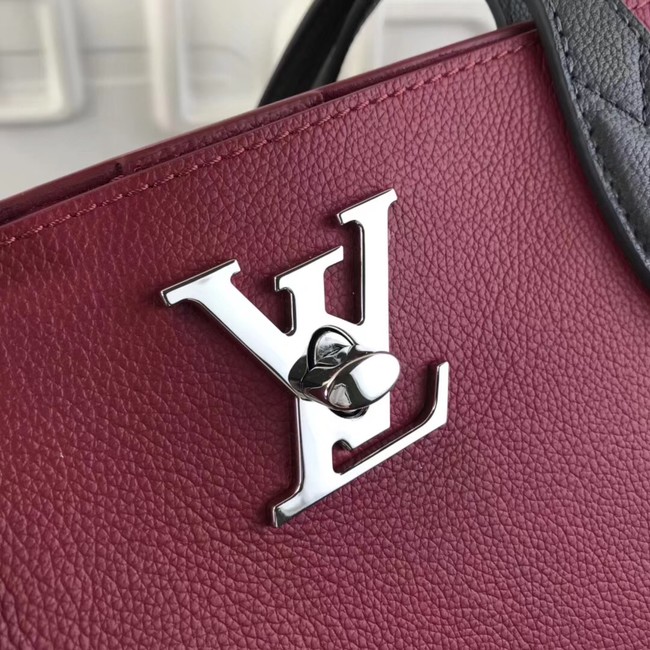 Louis vuitton original LOCKME GO M55028 red