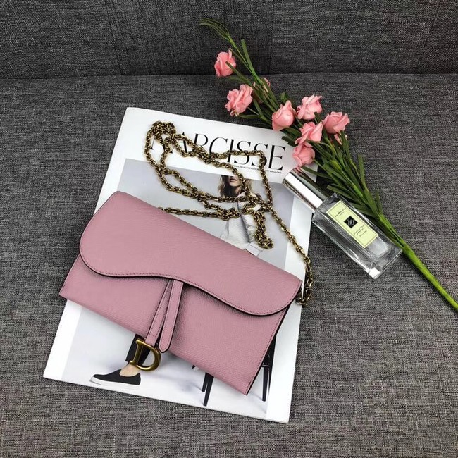 DIOR WITH CHAIN bag 26955 pink