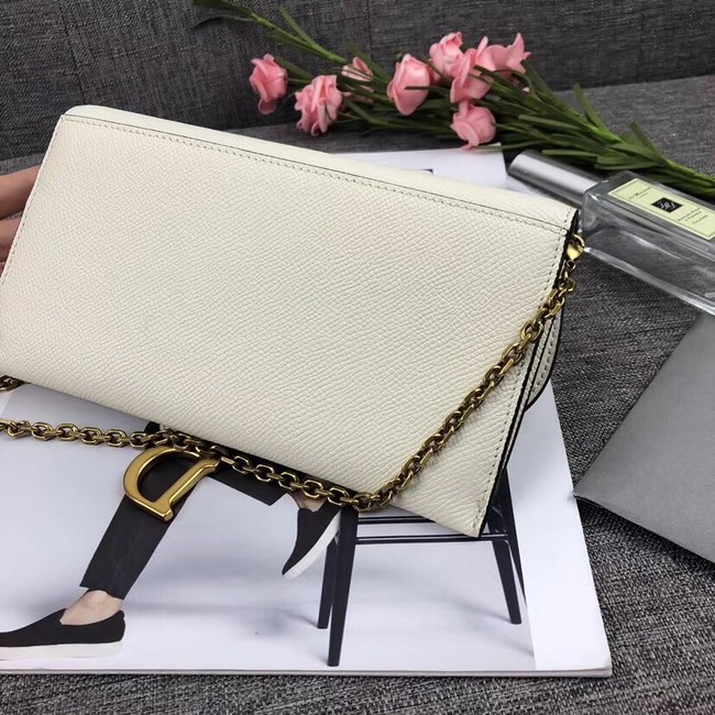 DIOR WITH CHAIN bag 26955 white