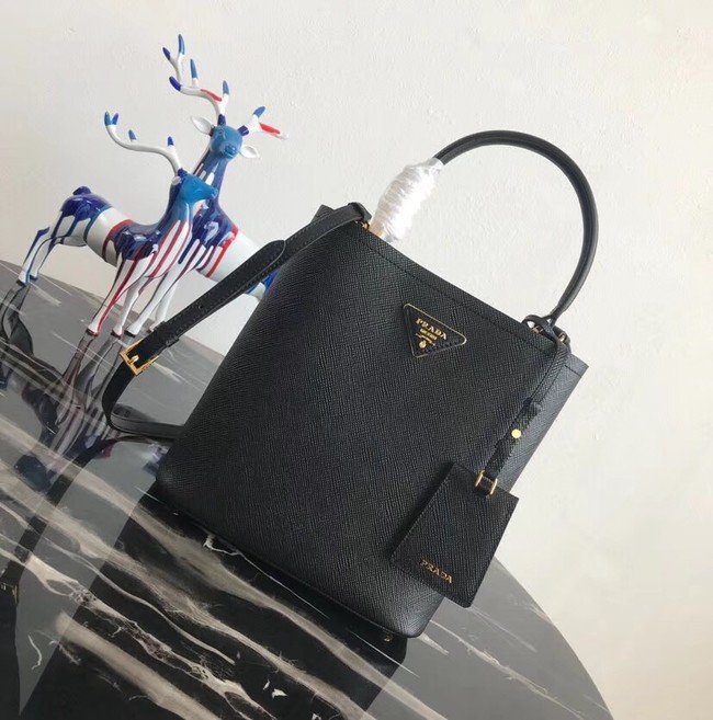 Prada Double Saffiano leather bag 1BA212 black