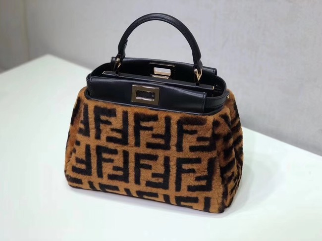 Fendi PEEKABOO REGULAR 8BN290A Brown