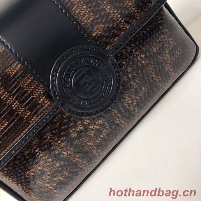 Fendi WALLET ON CHAIN 8HF836 black