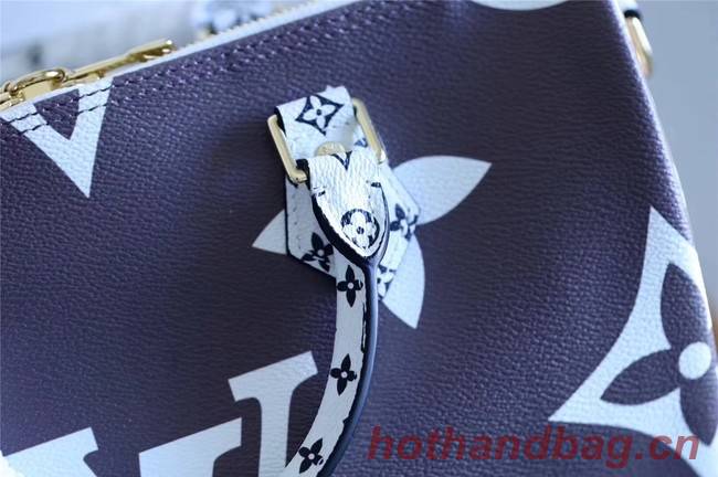 Louis Vuitton Monogram Canvas Speedy 30 M40391 dark blue