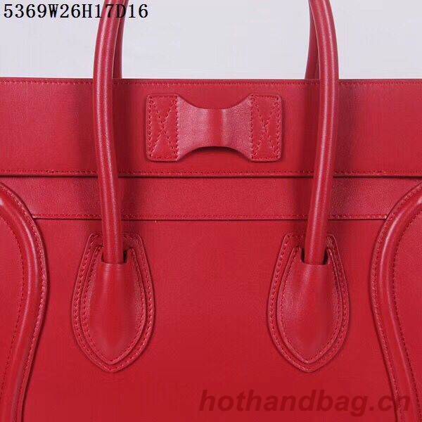 Celine Luggage Micro Tote Bag CLY5369 Red